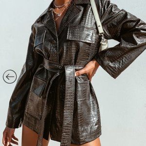 Victory Boulevard Mini Dress in Black